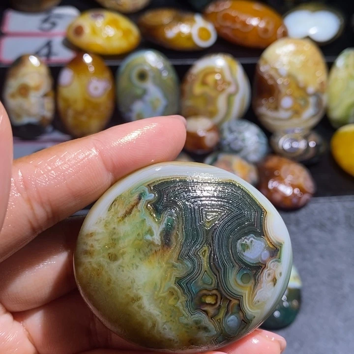 玛瑙/玉髓未镶嵌吊坠(不含链)180