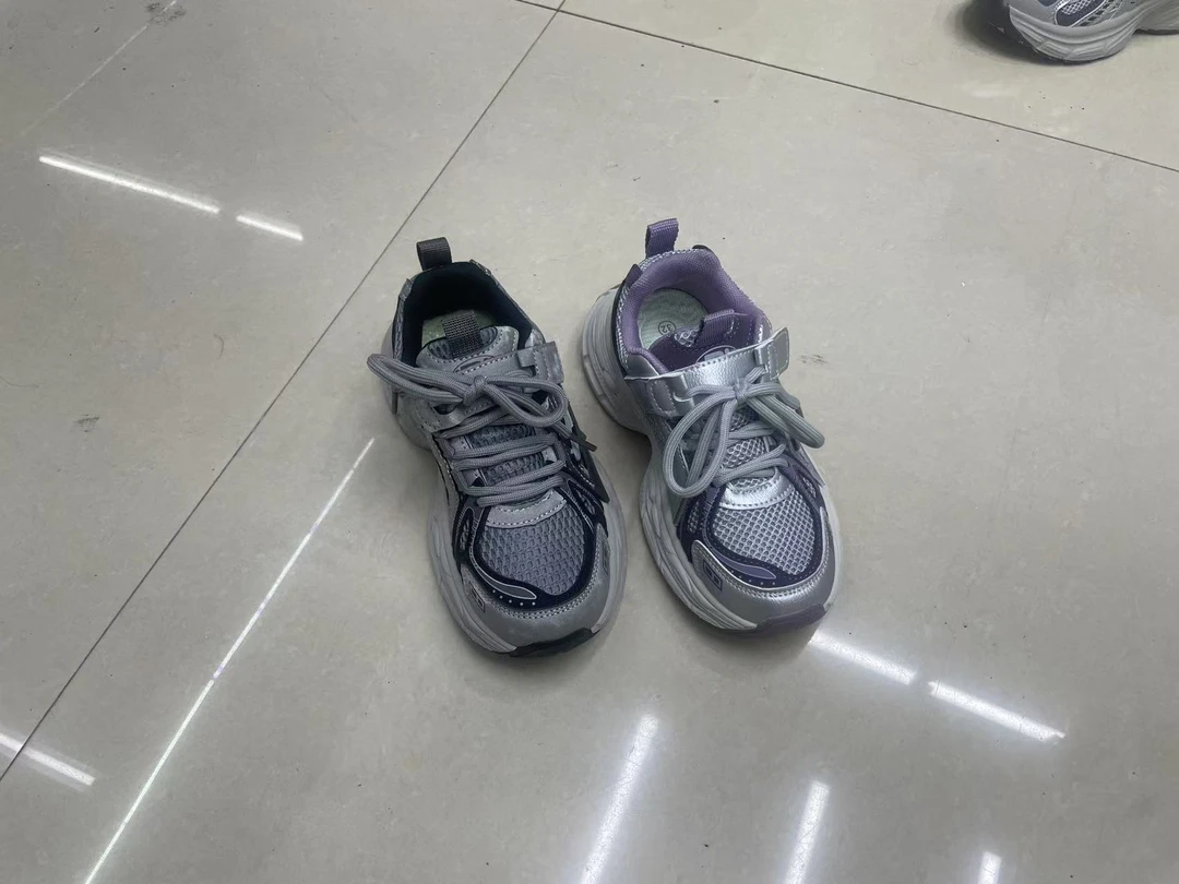 秋季双网 615儿童休闲舒适百搭时尚运动老爹鞋