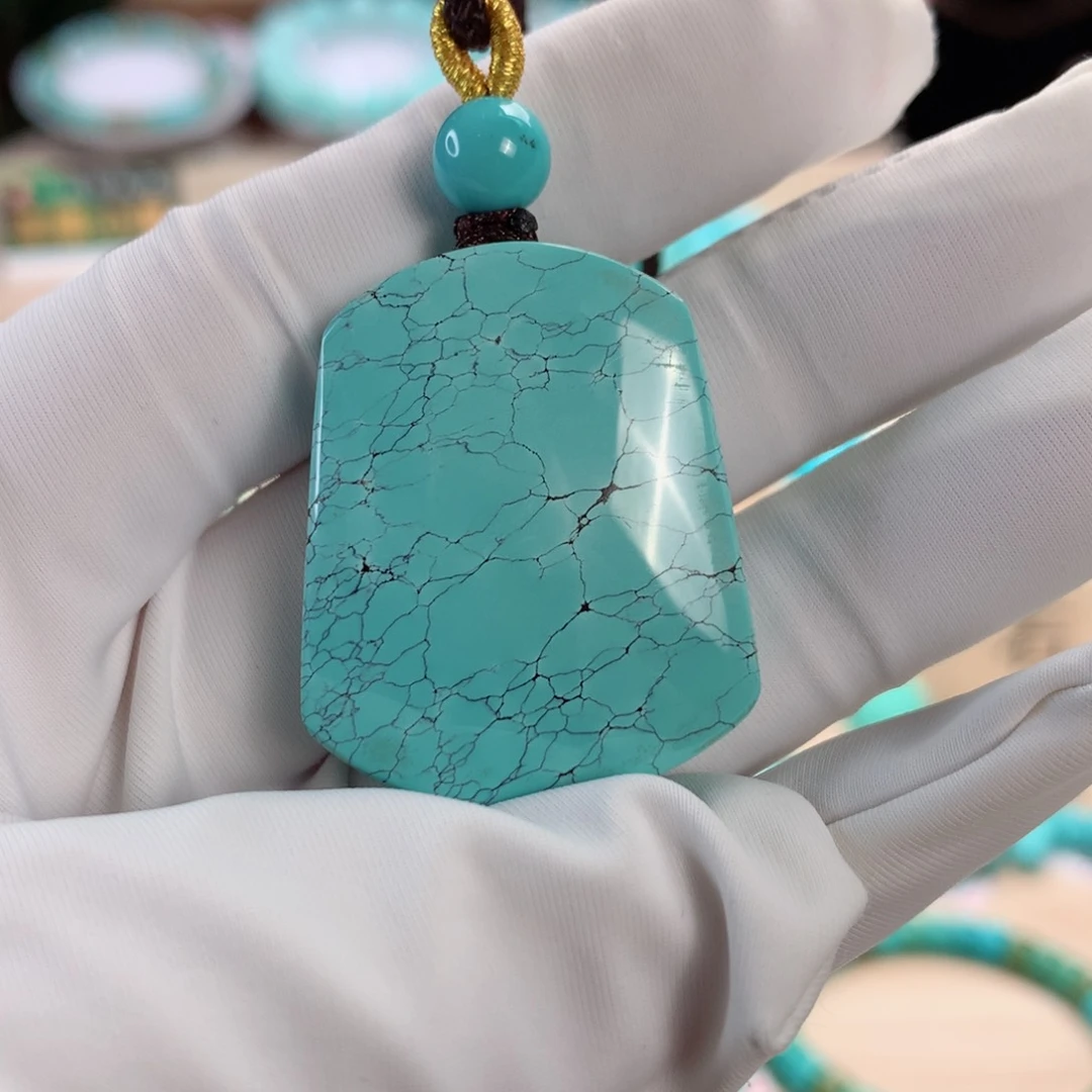 绿松石挂件未镶嵌