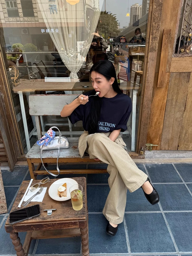 【清】NO退换ONEXH·IN choose u2025可拆卸两件套工装裙裤牛仔裤