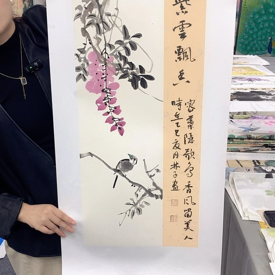 国画国画手绘作品