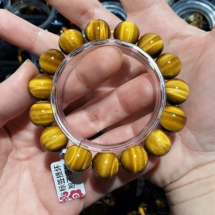 润***6木变石（虎睛石）未镶嵌手串