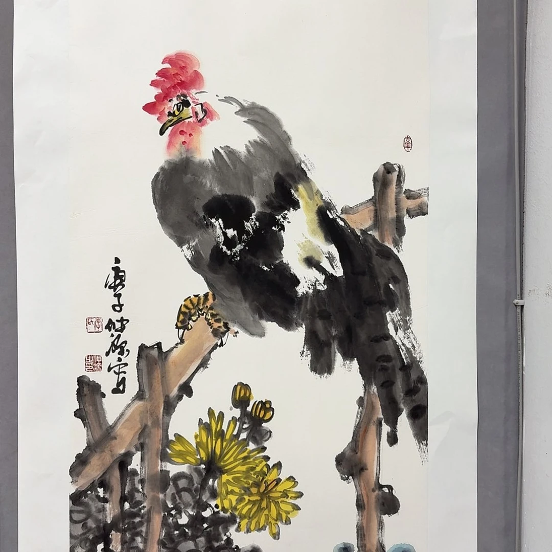 国画亲笔手绘放心去藏