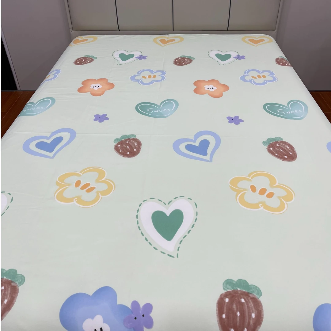 原棉老粗布床单2.45*2.45米(687号）