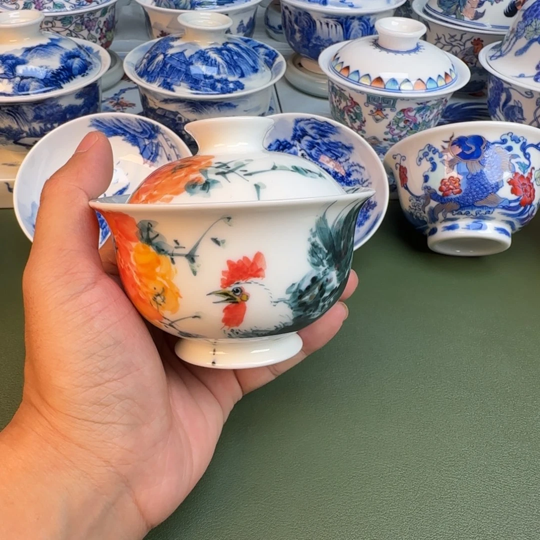 纯手工纯手绘茶具259