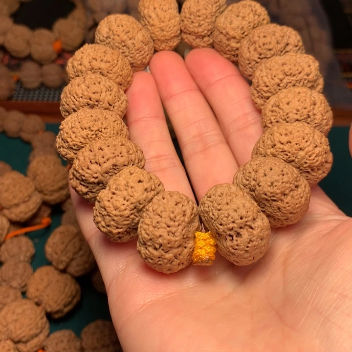 金刚菩提手串伟*24尺寸头货纽扣