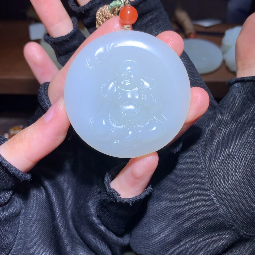无***我和田玉未镶嵌颈饰