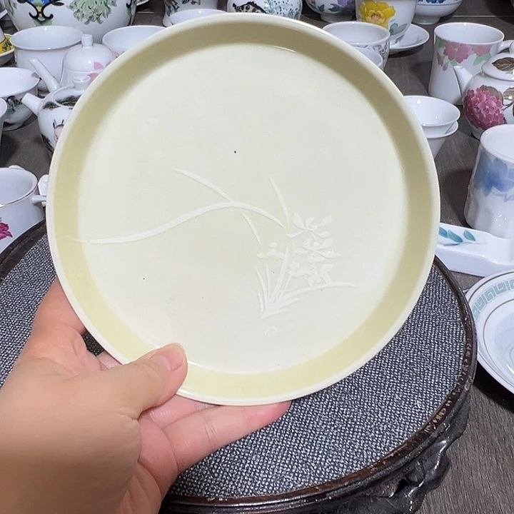 醴陵直播基地炸福利老瓷15厘米手绘，国光