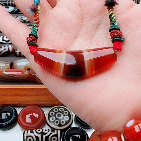 玛瑙/玉髓合金珠宝半成品