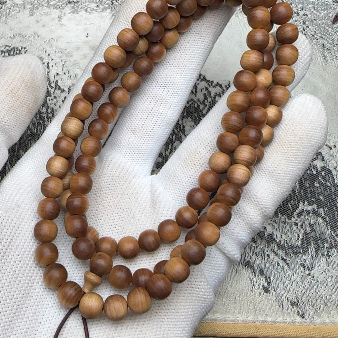 檀香木手串/手链熟**风7✖️7.5✖️108横纹老型108