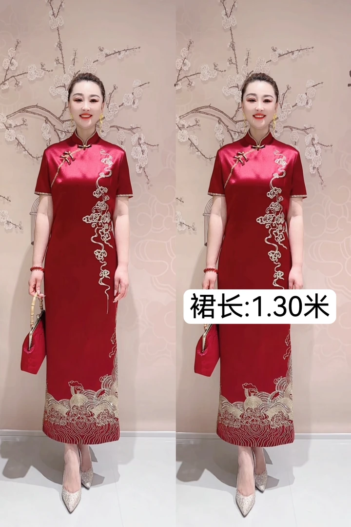 月步登云高端礼服9054