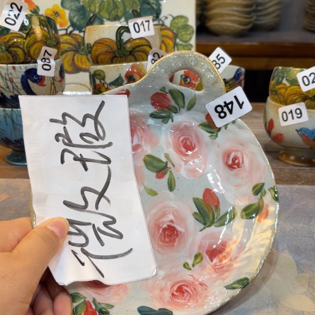 一***.瓷片景德镇手工制作