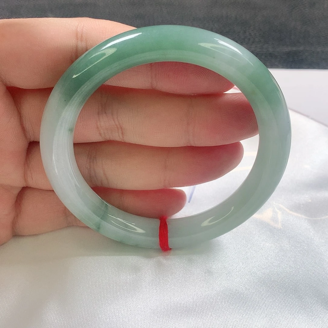 未镶嵌手镯（圆镯）翡翠345号