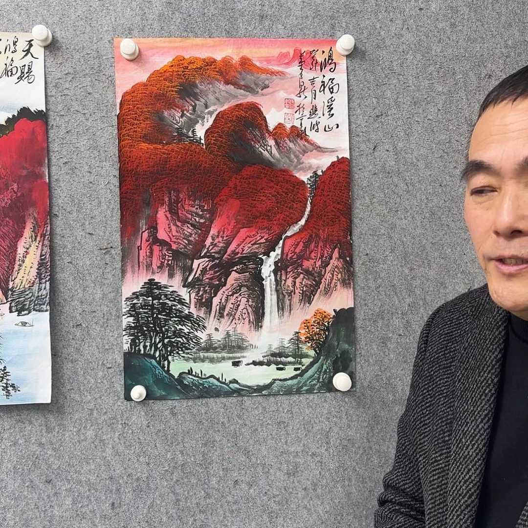 书法书法作品多次参加