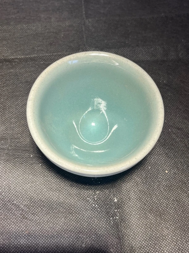 建窑建盏主人杯天青色束口器型