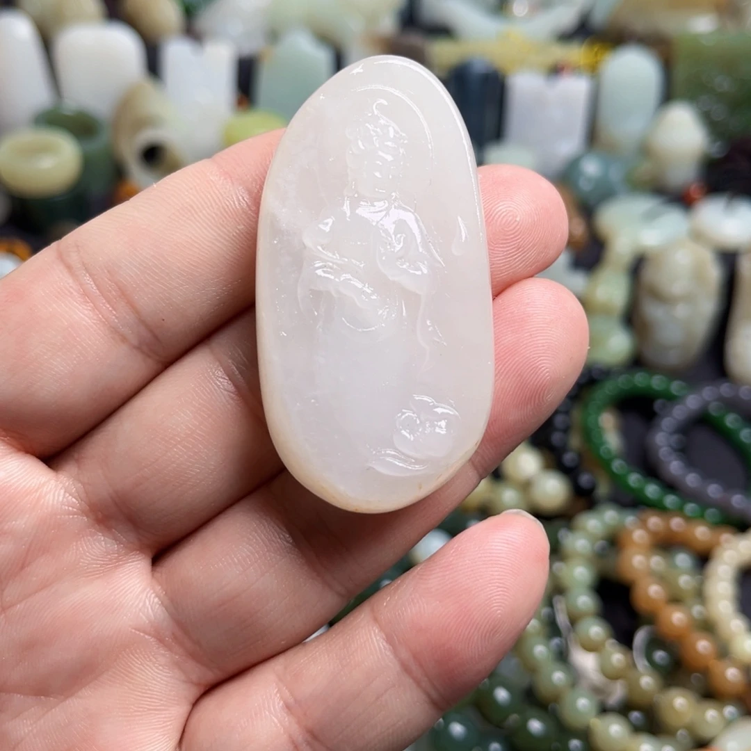 和田玉（子料）未镶嵌吊坠(不含链)