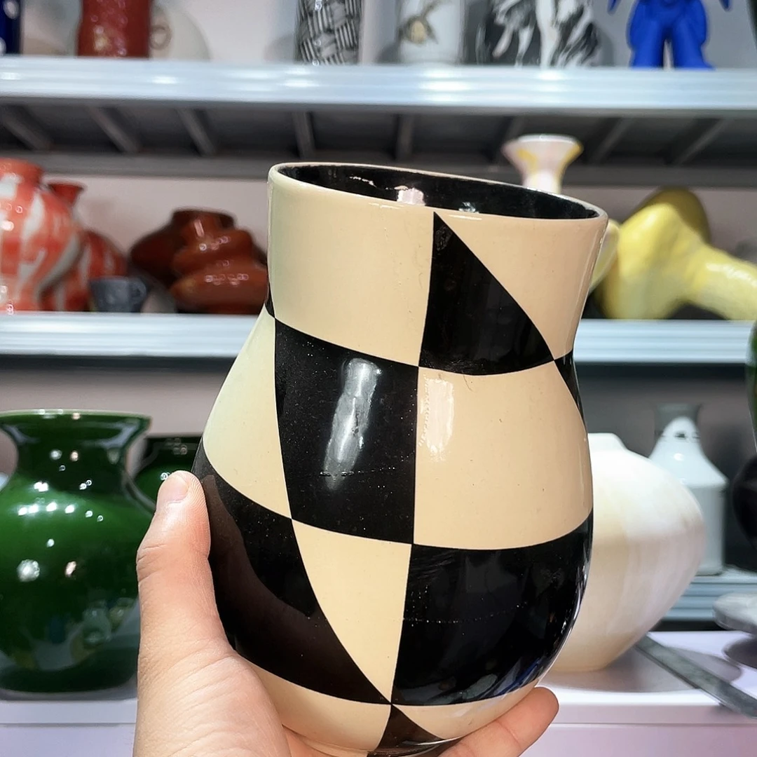 瓶梁*陶瓷花器摆件系列