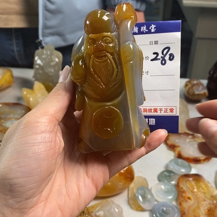 玛瑙/玉髓吊坠(不含链)未镶嵌乐*