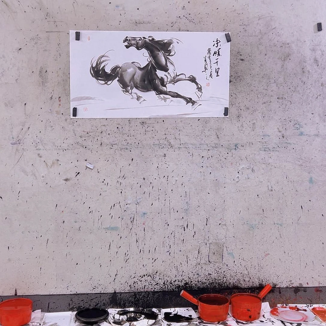国画晓*三尺100x50cmcm