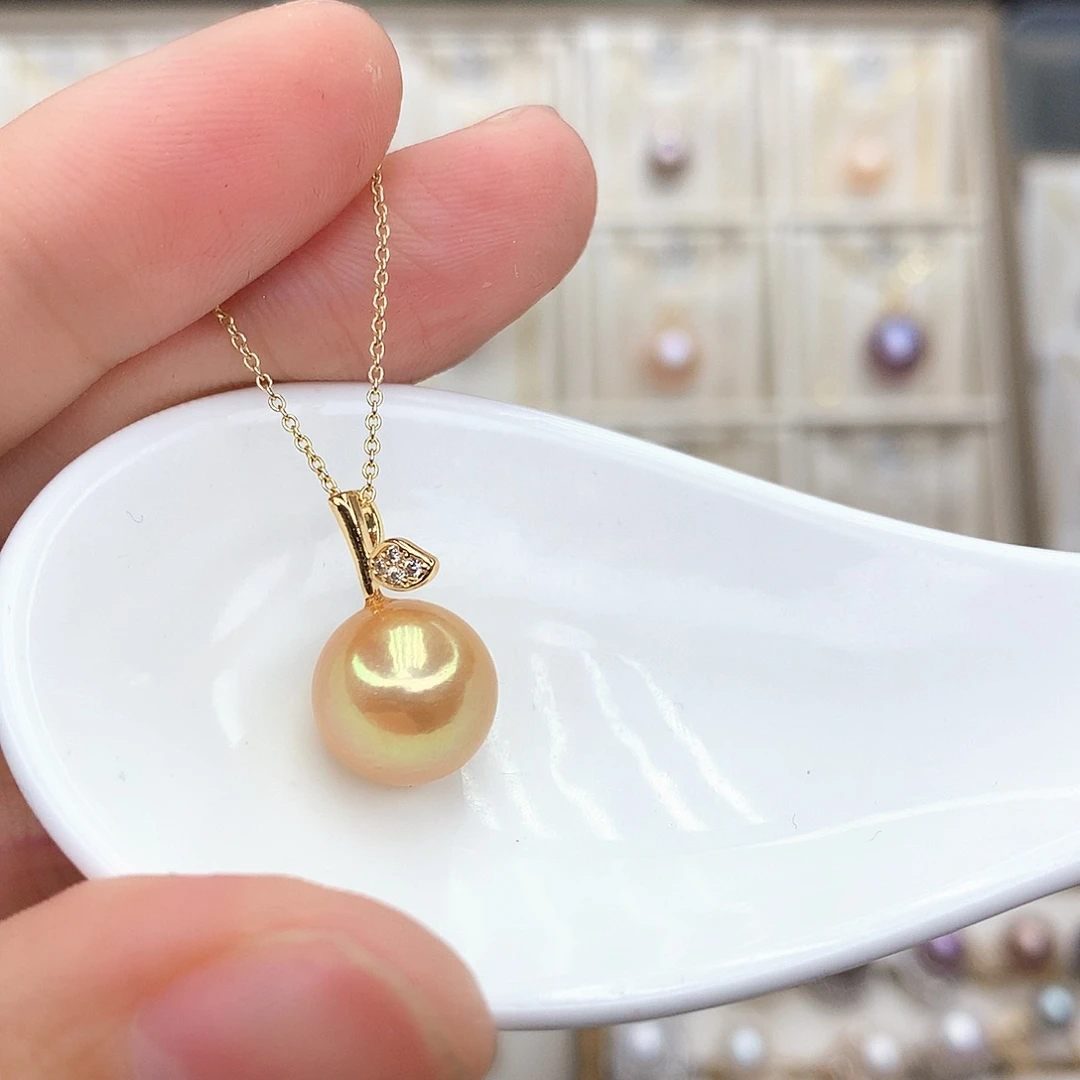 淡水珍珠颈饰合金