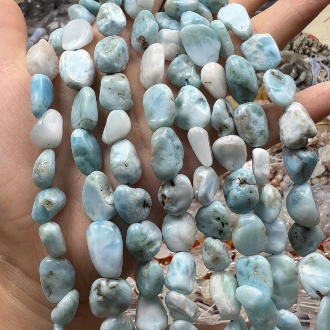 水晶珠宝半成品未镶嵌卡8×10海纹糖豆一条