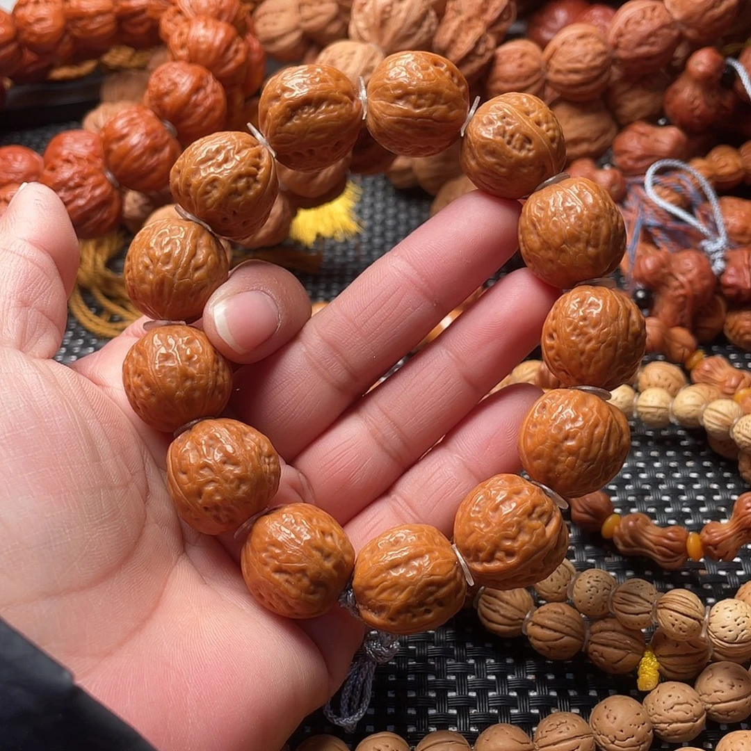 文玩核桃手串足球