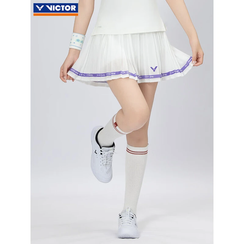 威克多（VICTOR）郑思维系列羽毛球服女训练比赛透气防走光运动短裙