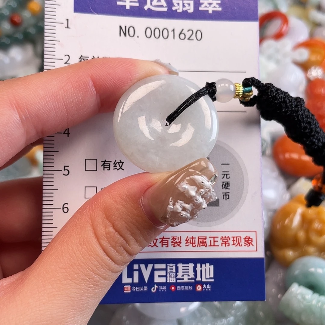 翡翠未镶嵌颈饰1620