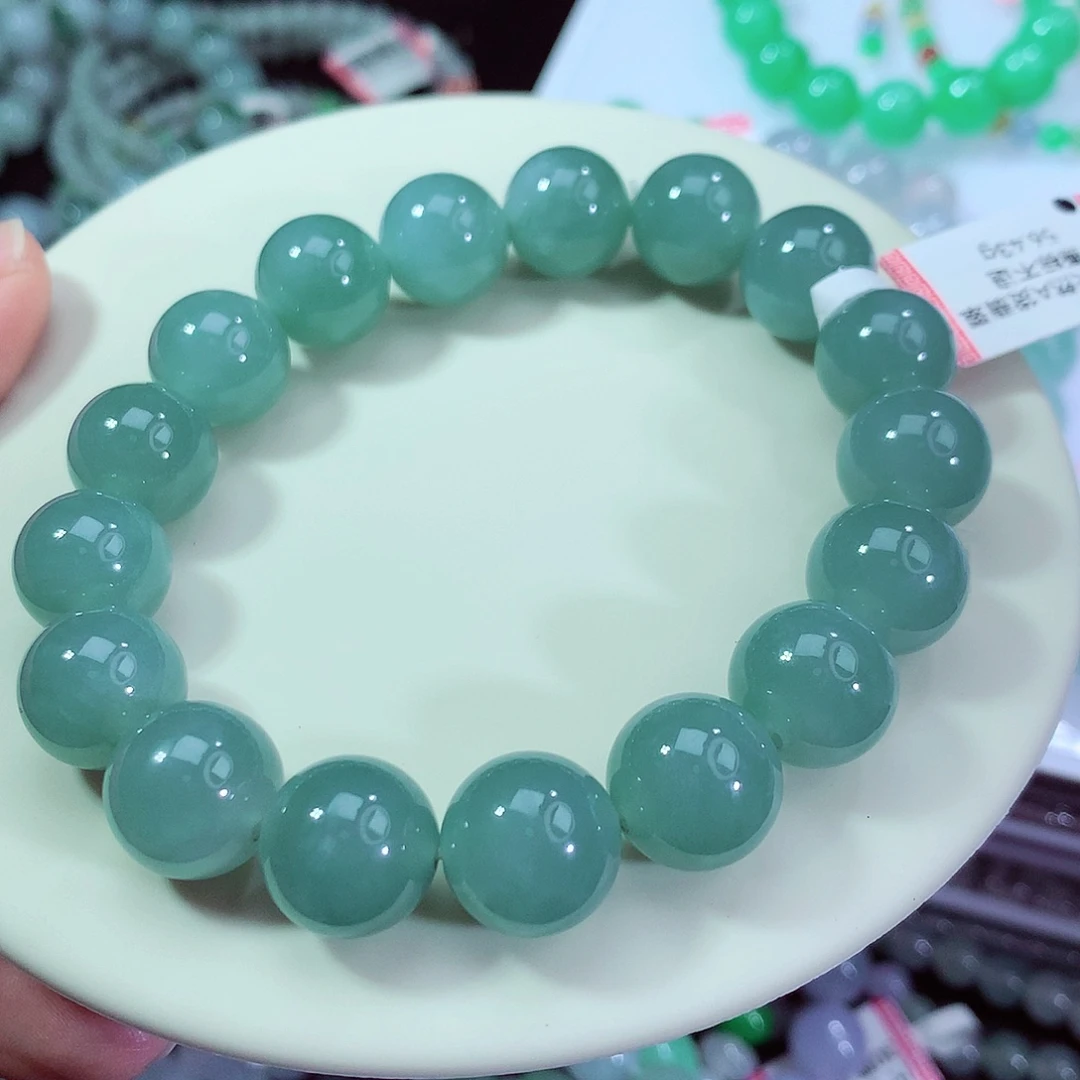 未镶嵌手链翡翠卡12.5
