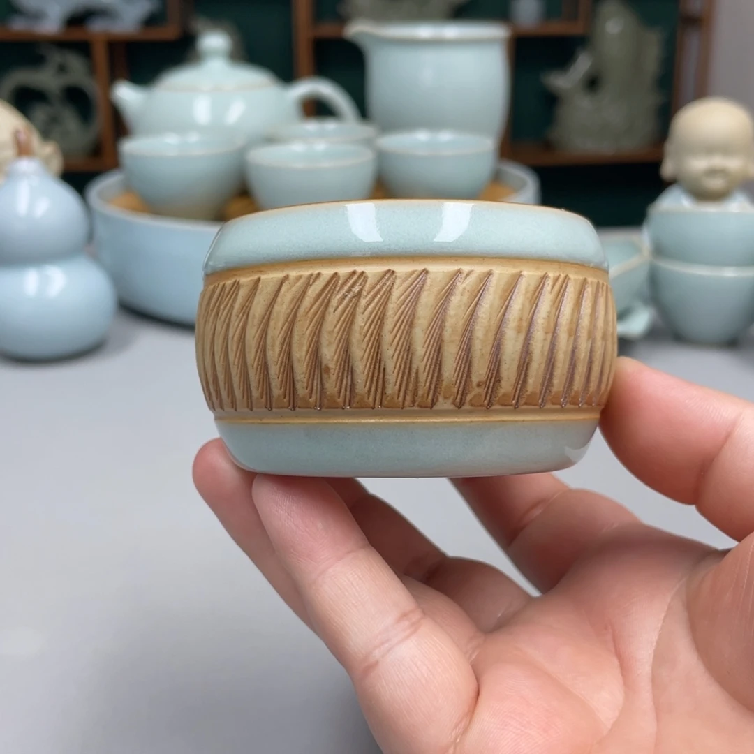 瓷重工鼓杯带礼盒赵琳老师