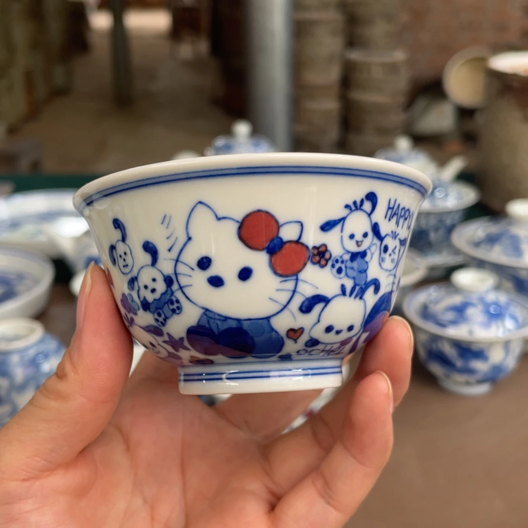 景德镇陶瓷手工手绘