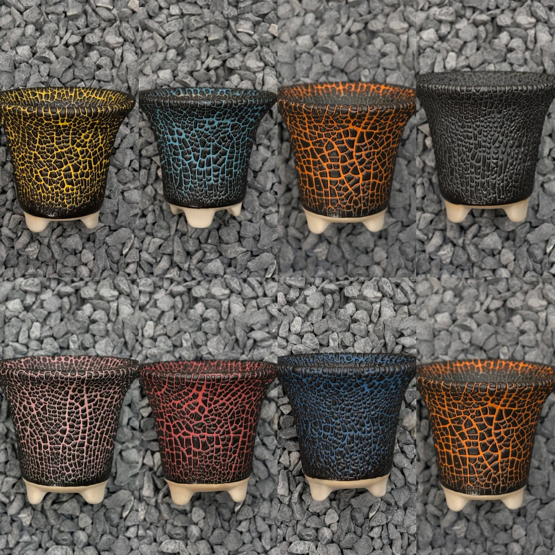 泰国进口颗粒手工盆