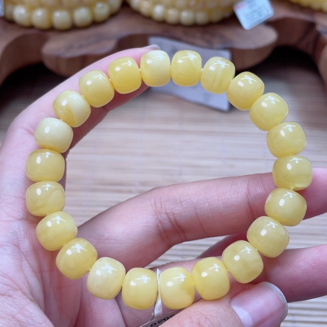 蜜蜡未镶嵌手串蜜蜡