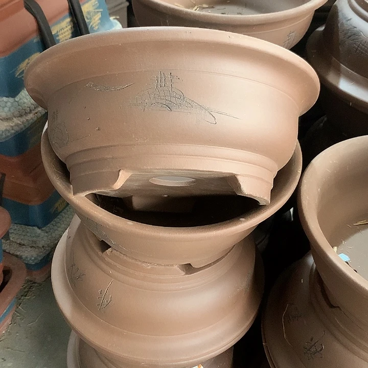 紫砂花盆100-5。   31-13。