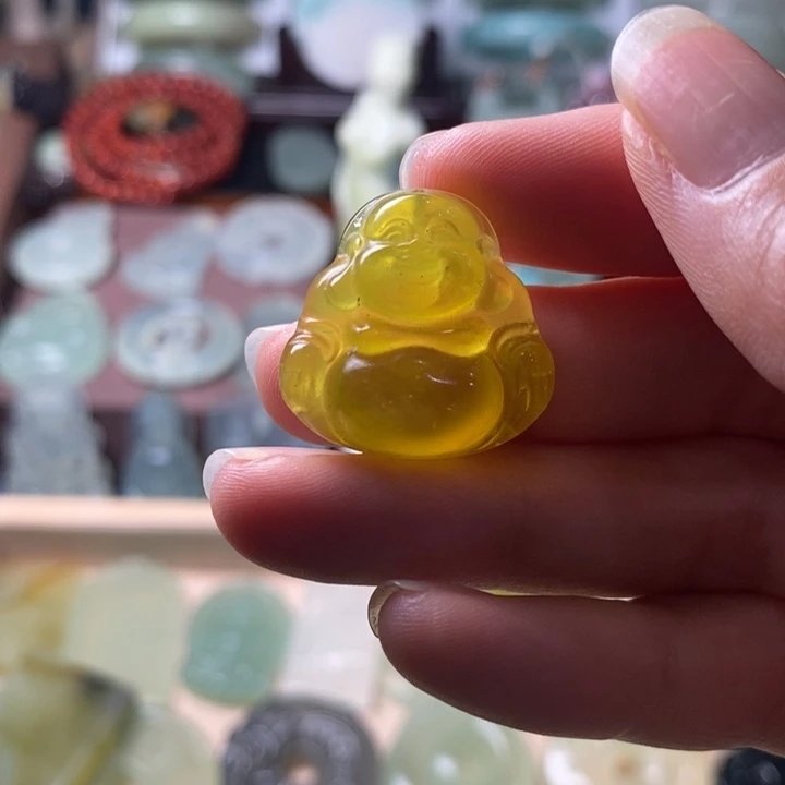 未镶嵌蛇纹石玉颈饰