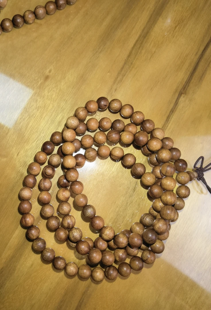 金丝楠木0.8手串108颗