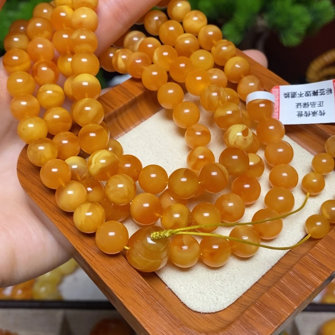 【闪购商品】蜜蜡颈饰未镶嵌项链