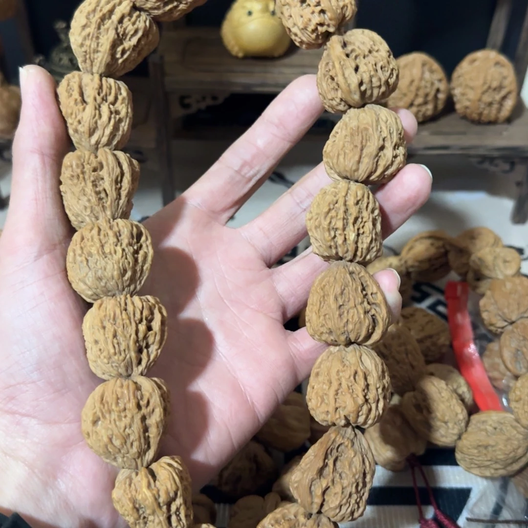 烟***烟文玩核桃把件南疆石手持