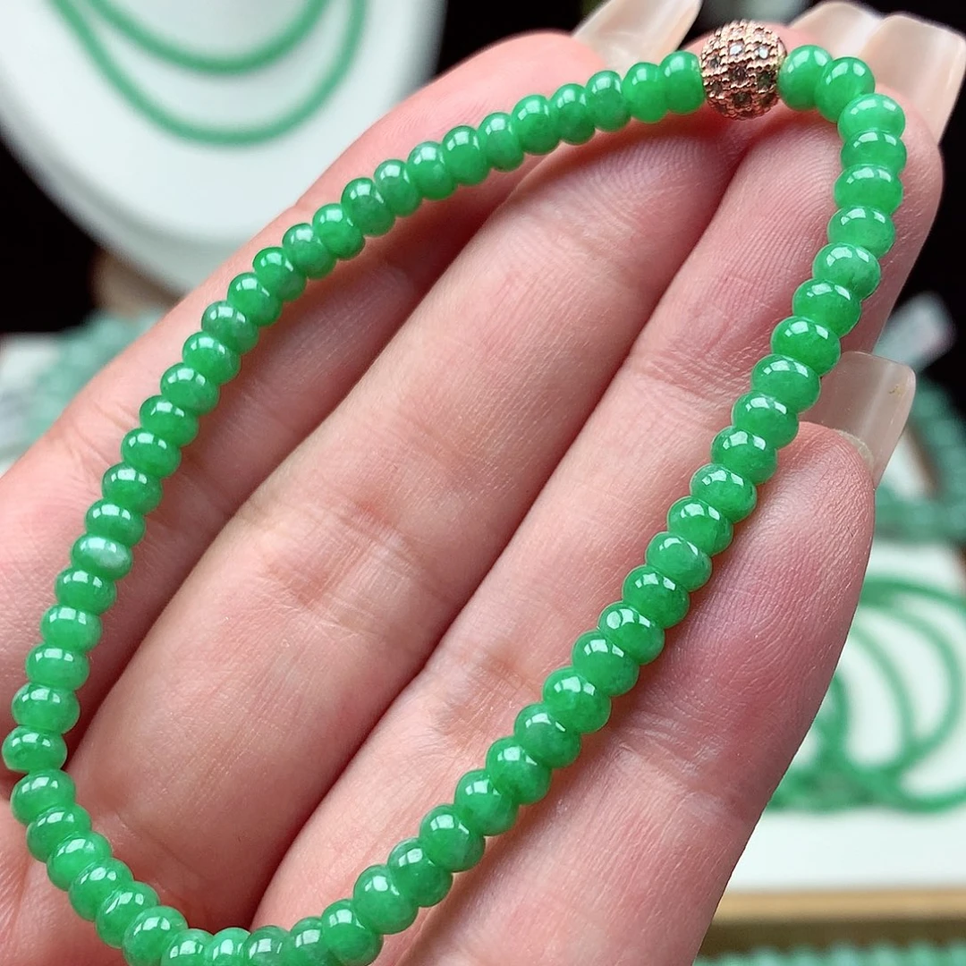 未镶嵌手链翡翠翡翠