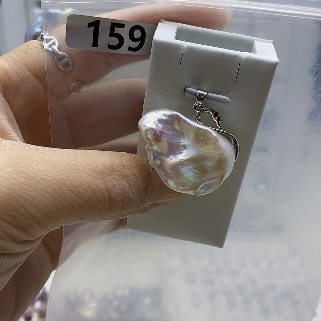 颈饰合金淡水珍珠