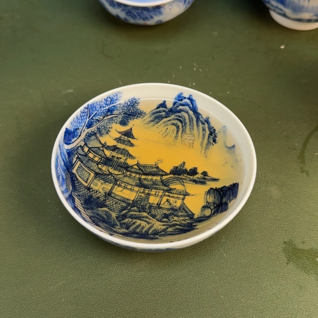 景德镇纯手绘茶具圆圆241