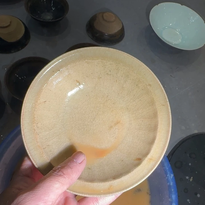 王**！福清窑福清盏茶盏