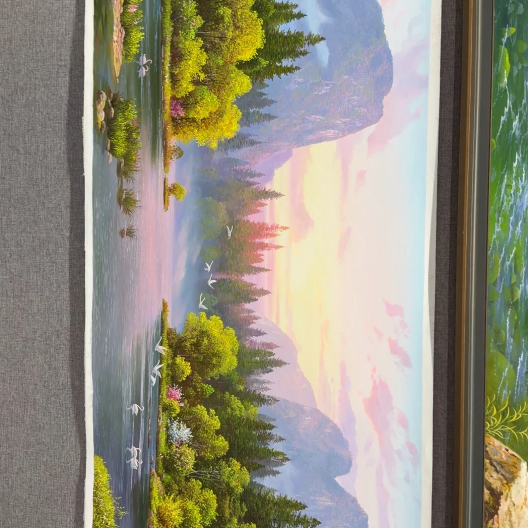 油画这几位朋友在这里玩转