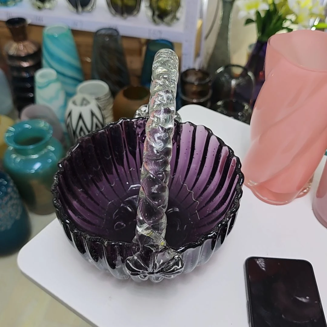 高28口20微瑕不售后琉璃提篮