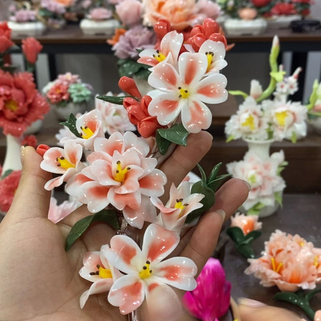 瓷片陶瓷工艺品摆件