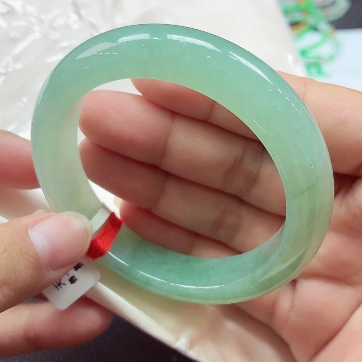 翡翠未镶嵌手镯天然缅甸A货翡翠