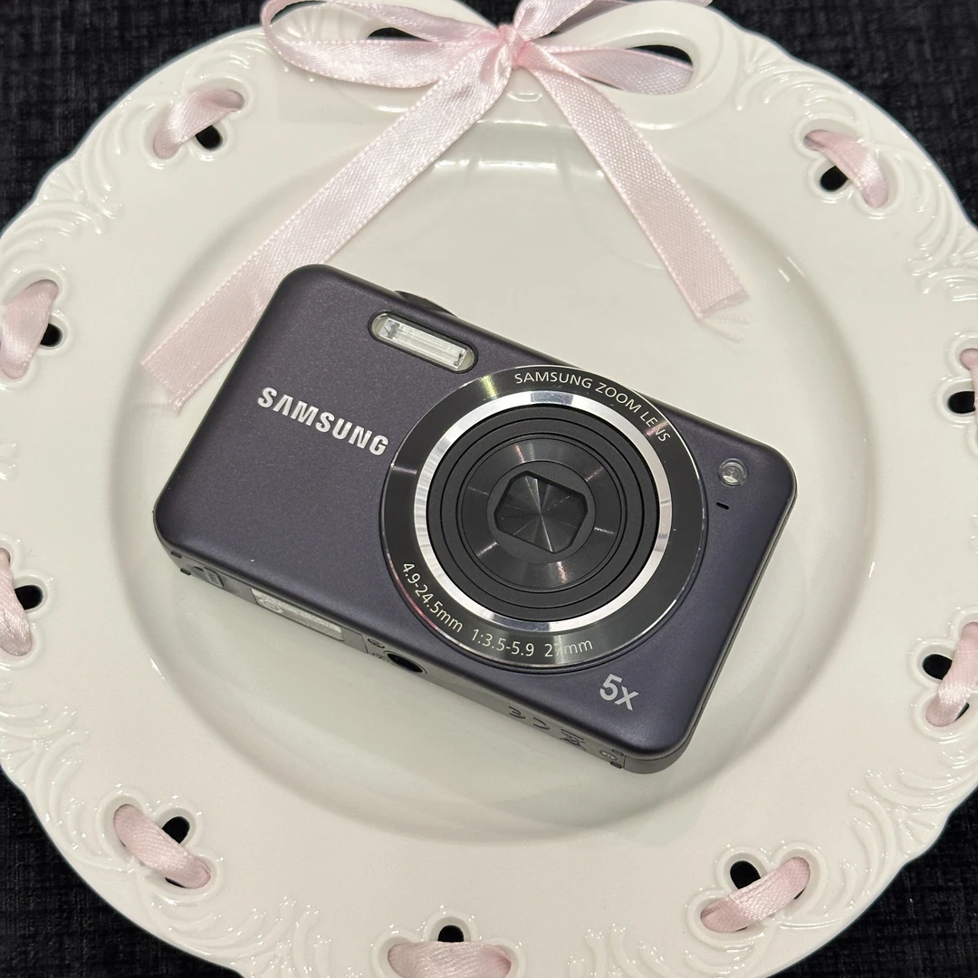 9新 Samsung/三星 es75中文1420w像素5倍变焦网红CCD相机学生