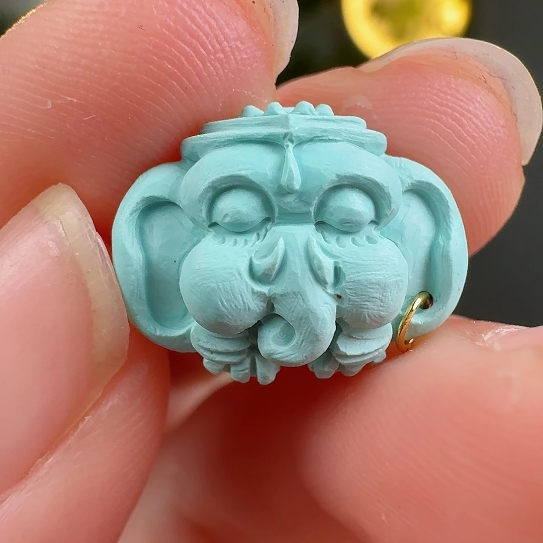 绿松石珠宝奇石未镶嵌