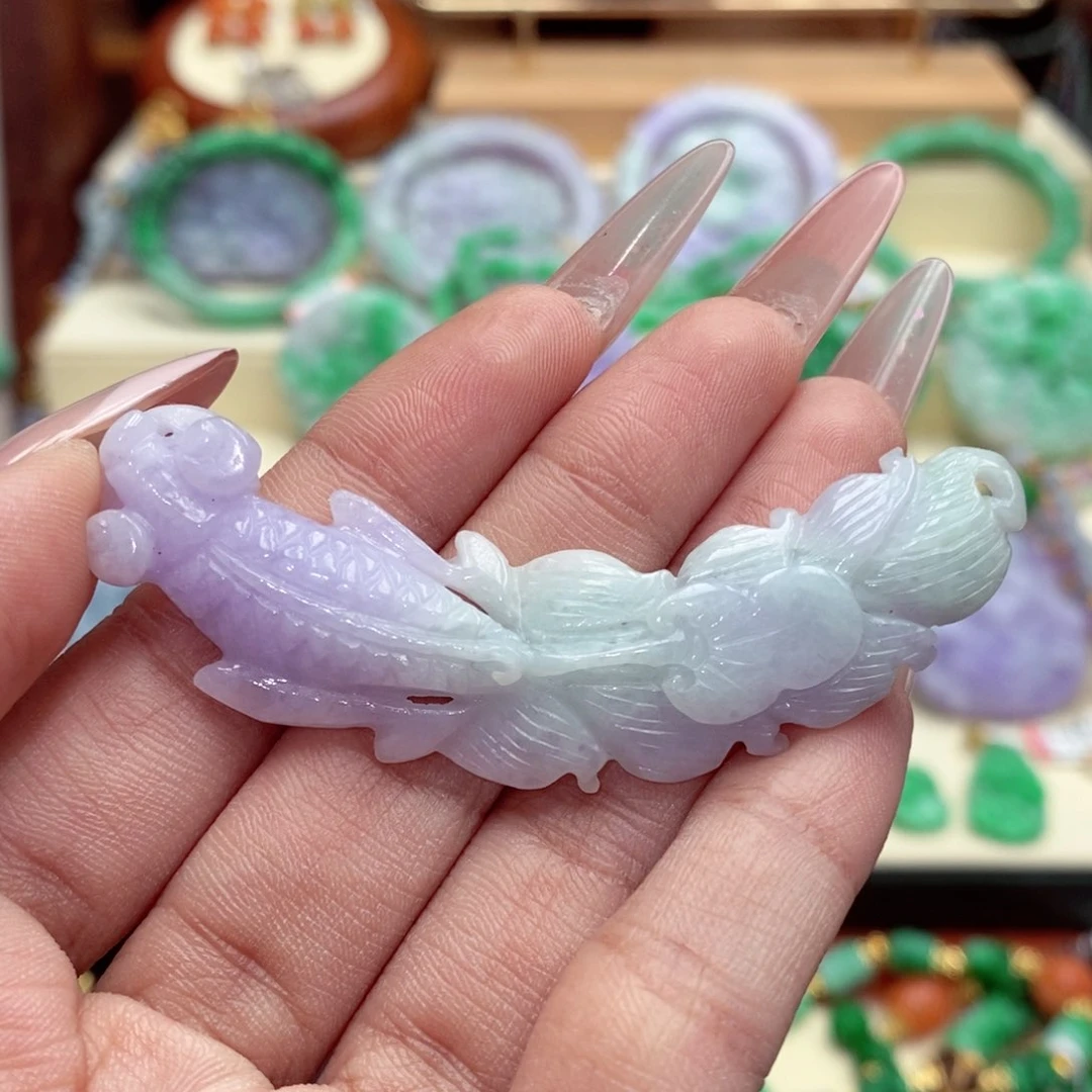 颈饰未镶嵌翡翠翡翠吊坠