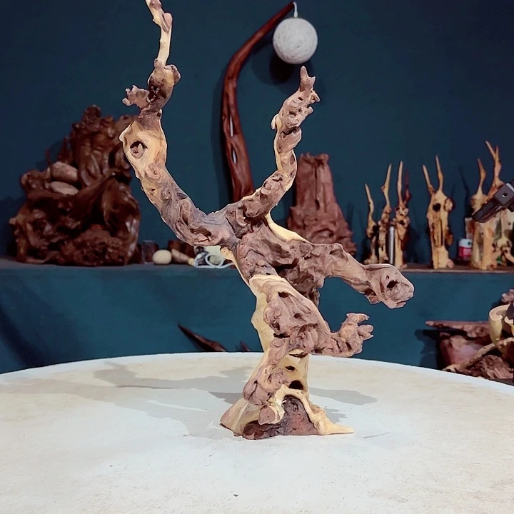 黑果木用****7318金丝红木羊蹄甲半成品